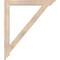 Ekena Millwork Traditional Traditional Smooth Bracket, Douglas Fir, 3 1/2"W x 36"D x 42"H BKT04X36X42TRA01SDF - alternate 4